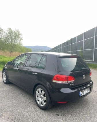 Volkswagen Golf cena 21600 przebieg: 240000, rok produkcji 2008 z Biała małe 154